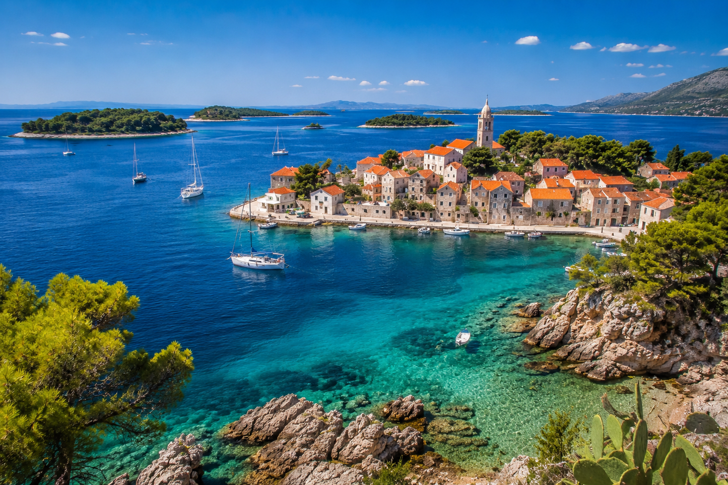 Ruta Autocaravana y Camper Croacia Costa Dálmata — 5 Días