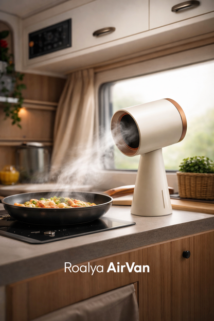 Roalya AirVan™ – Extractor portátil para autocaravana