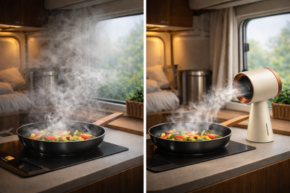 Roalya AirVan™ – Extractor portátil para autocaravana